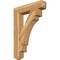 Ekena Millwork Merced Craftsman Rough Sawn Bracket, Western Red Cedar, 6"W x 32"D x 44"H BKT06X32X44MRC04RWR - alternate 1